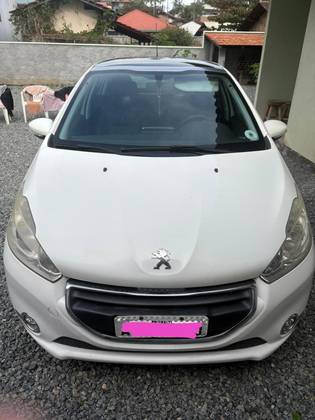 PEUGEOT 208 1.5 ALLURE 8V FLEX 4P MANUAL PEUGEOT 208 1.5 ALLURE 8V FLEX 4P MANUAL